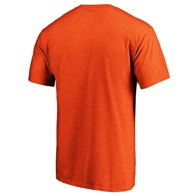 Shop Fanatics Branded Orange Phoenix Suns Primary Logo T-shirt