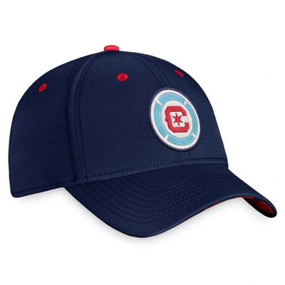 Shop Fanatics Branded Navy Chicago Fire Iconic Flex Hat