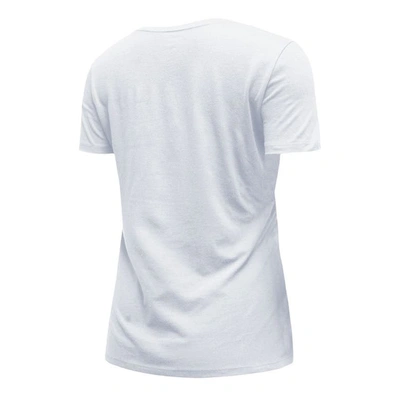 Shop New Era White Seattle Seahawks City Originals V-neck T-shirt