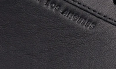 Shop Clae Deane Sneaker In Black Milled Leather