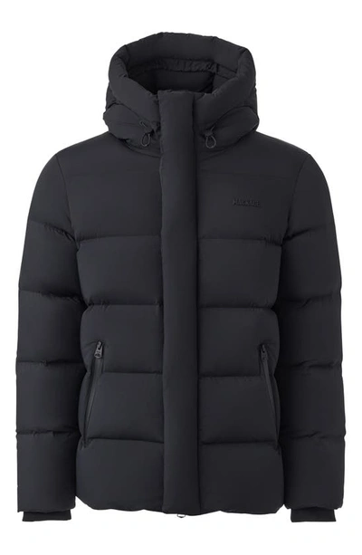 Shop Mackage Graydon City Water Resistant Windproof Hooded Down Puffer Jacket In Black