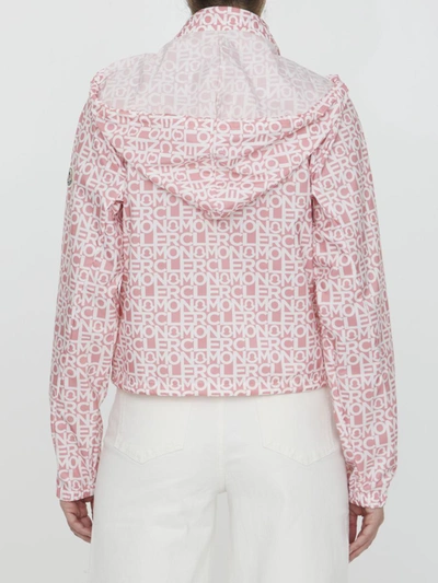 Shop Moncler Alose Jacket In Pink