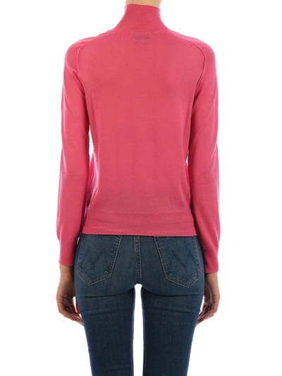 Shop Bottega Veneta Cashmere Sweater Pink