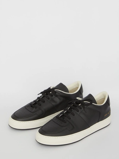 Shop Common Projects Decades Low Sneakers In Black