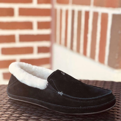 Shop Olukai Ku'una Flats In Black