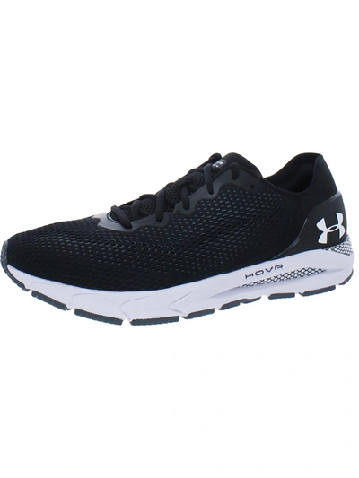 Shop Under Armour Hovr Sonic 4 Mens Performance Bluetooth Smart Shoes In Black