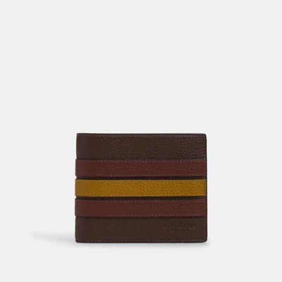 Shop Coach Outlet 3 In 1 Wallet With Stripe In Multi