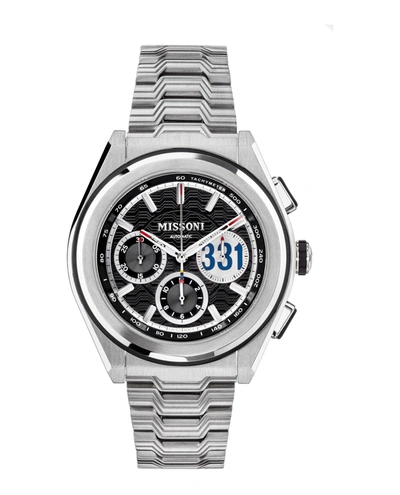 Shop Missoni M331 Sportwear Limited Edition Automatic Watch In Silver