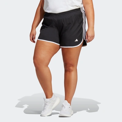 Shop Adidas Originals Women's Adidas Marathon 20 Running Shorts (plus Size) In Multi