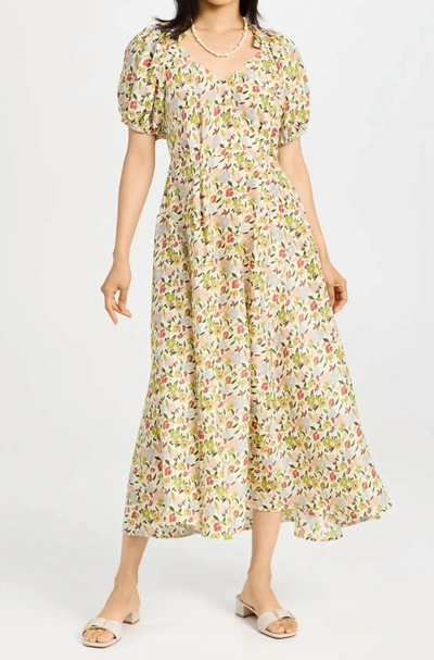Shop The Great Hyacinth Dress In Floating Petals In Multi
