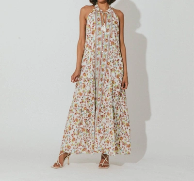 Shop Cleobella Evangeline Ankle Dress In Patterned In Multi