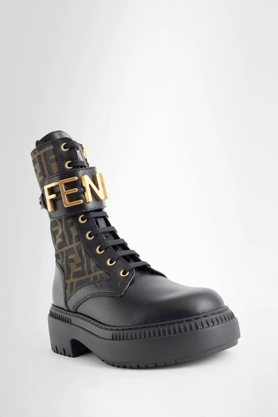 Shop Fendi Woman Black Boots
