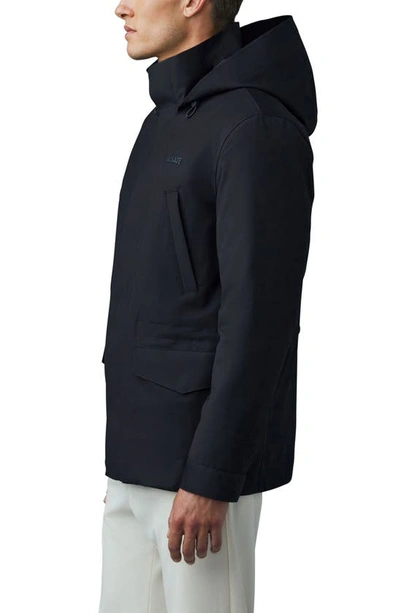 Shop Mackage Morris City Windproof & Water Resistant 800 Fill Power Down 2-in-1 Jacket With Removable Liner In Black