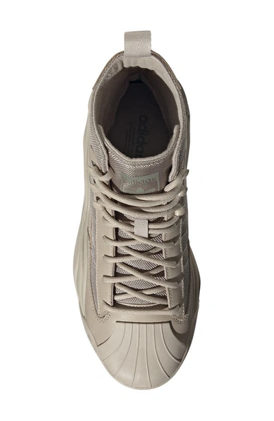 Shop Adidas Originals Superstar Millencon Boot In Beige/ Beige/ Silver Pebble
