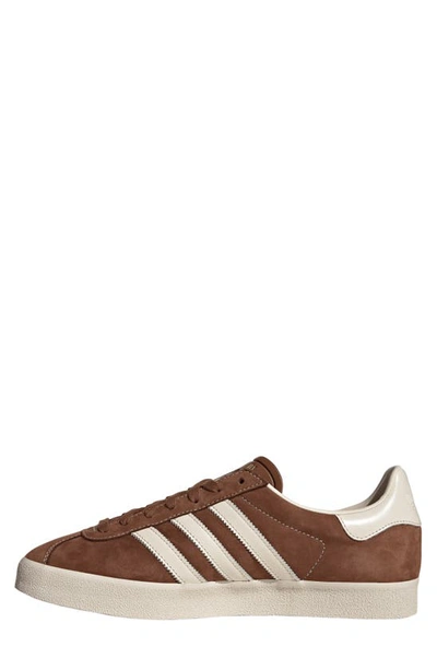 Shop Adidas Originals Gazelle 85 Sneaker In Brown/ Chalk/ Wonder White