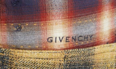 Shop Givenchy Distressed Convertible Carpenter Pants In Multicolored
