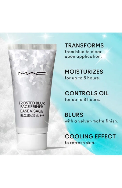 Shop Mac Cosmetics Frosted Blur Face Primer In Cool / Clear
