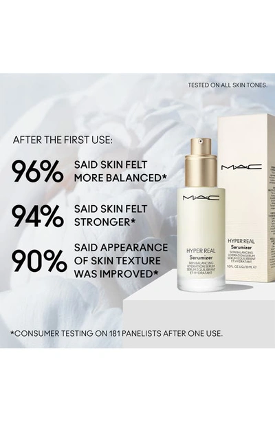 Mac Cosmetics For Real Hyper Real Serumizer™ Skin Balancing Hydration Serum Duo $99 Value