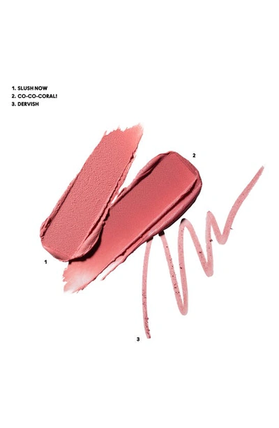 Shop Mac Cosmetics Powdered Snow Powder Kiss Lip Set $77 Value In Pink