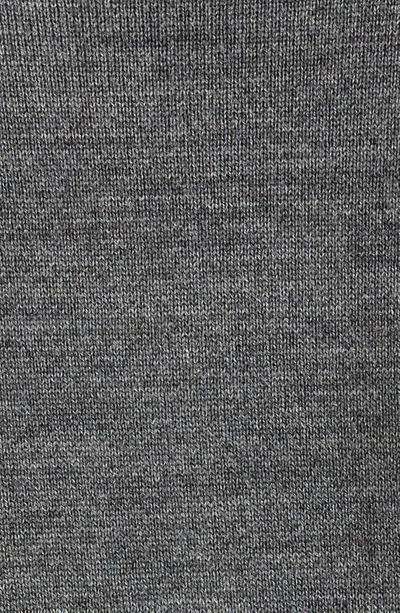 Shop Kobi Halperin Soleil Feather Trim Wool Blend Blazer In Grey Melange