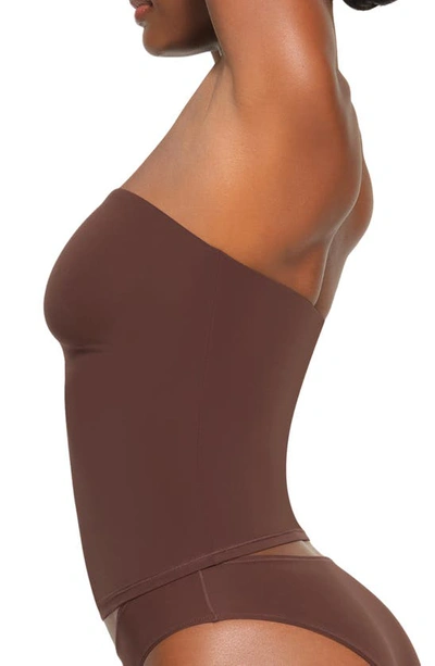 Shop Skims Fits Everybody Tube Top In Cocoa