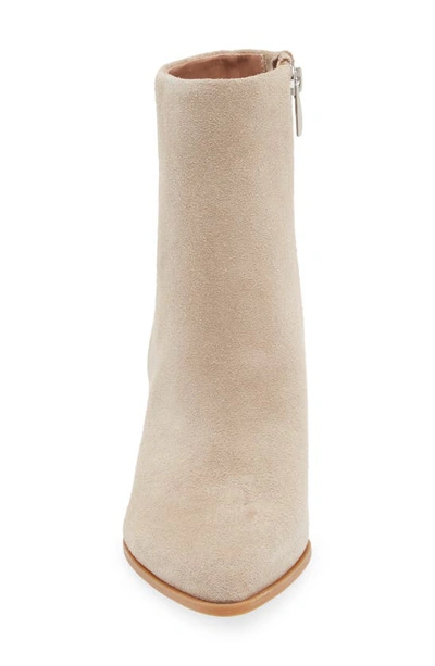 Shop Nordstrom Franka Pointed Toe Bootie In Taupe