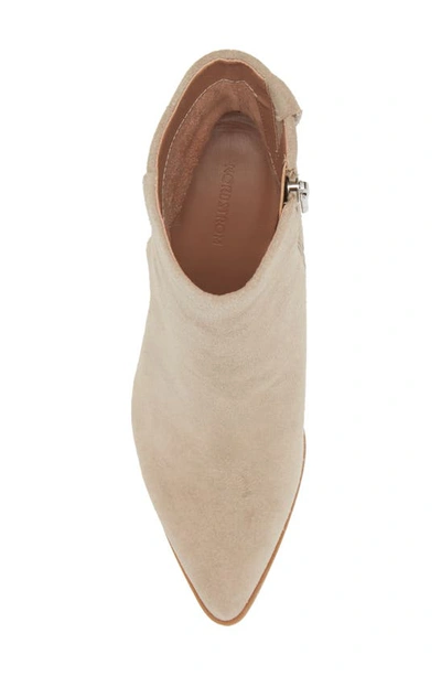 Shop Nordstrom Franka Pointed Toe Bootie In Taupe