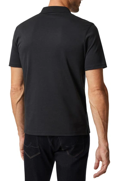 Shop 34 Heritage Solid Polo In Black