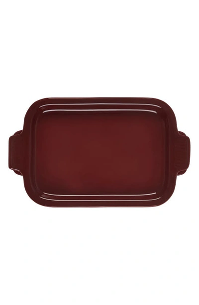 Shop Le Creuset 2.75-quart Rectangular Dish & Platter Lid In Rhone