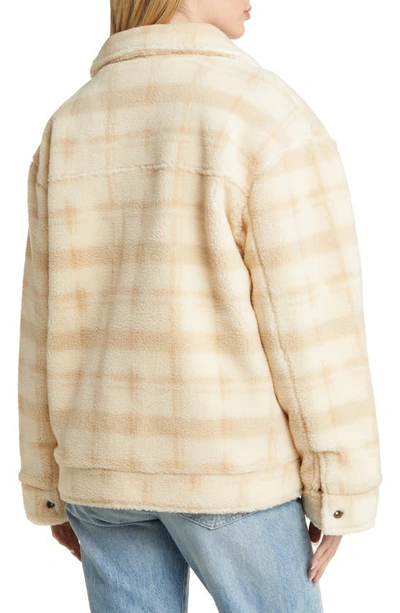 Rip Curl Sunrise Session Fleece Jacket In Beige