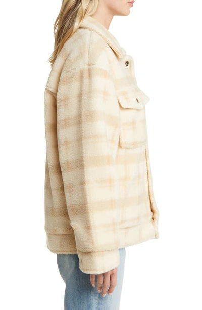 Rip Curl Sunrise Session Fleece Jacket In Beige