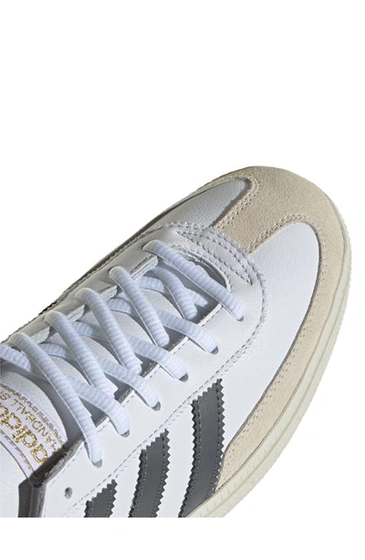 Shop Adidas Originals Gender Inclusive Handball Spezial Sneaker In White/ Grey Five/ Off White
