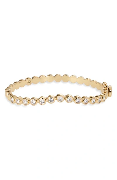 Shop Miranda Frye Waverly Cubic Zirconia Bracelet In Gold