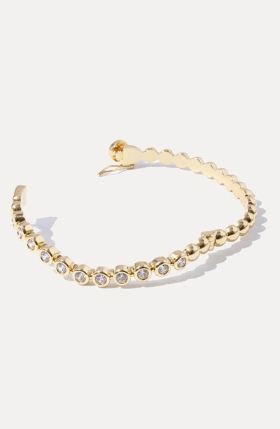Shop Miranda Frye Waverly Cubic Zirconia Bracelet In Gold