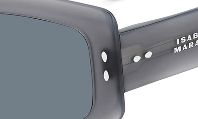 Shop Isabel Marant 54mm Gradient Cat Eye Sunglasses In Grey/ Grey