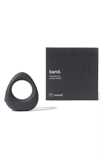 Shop Maude Band Vibrating Ring In Charcoal