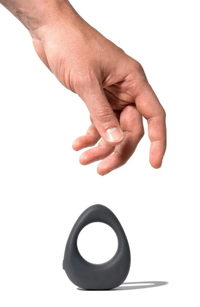 Maude Band Vibrating Ring In Charcoal
