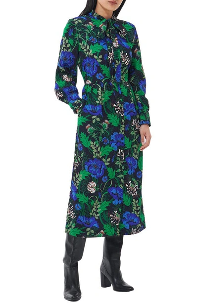 Shop Barbour Alexandria Floral Long Sleeve Dress In Multi