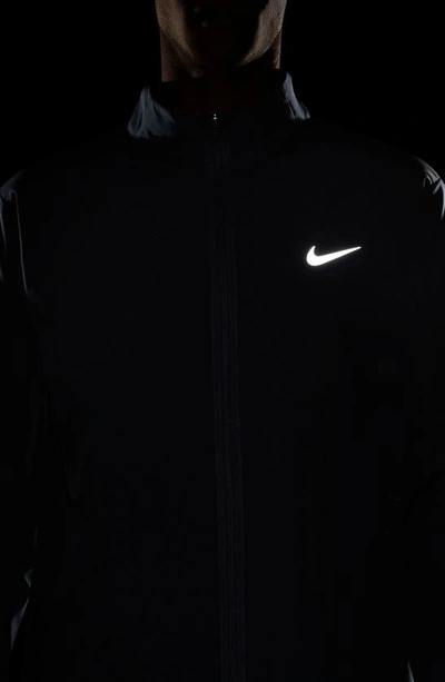 Shop Nike Form Dri-fit Versatile Jacket In Obsidian/ Silver