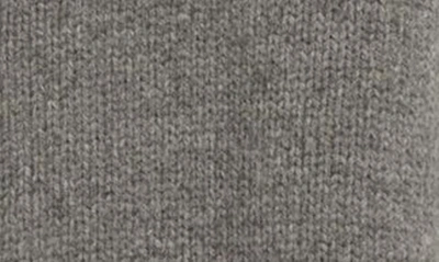 Shop Kenzo Target Intarsia Wool & Cotton Blend V-neck Cardigan In Pearl Grey
