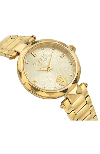 Shop Versus Covent Garden Bracelet Watch, 36mm In Ip Yellow Gold