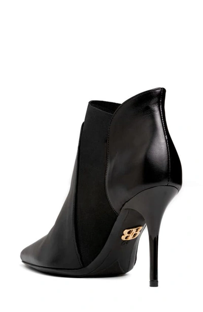 Shop Beautiisoles Abby Pointed Toe Bootie In Black
