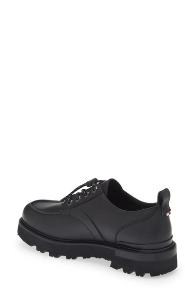 Shop Moncler Peka City Water Repellent Derby In Black