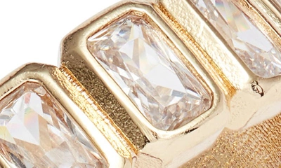 Set & Stones Bryn Cubic Zirconia Band Ring In Gold