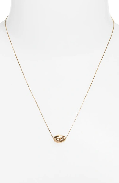 Shop Set & Stones Cloud Pendant Necklace In Gold