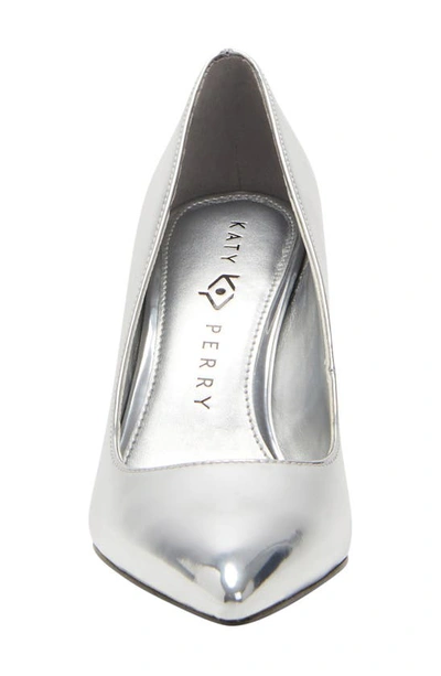 Shop Katy Perry The Canidee Pointy Toe Pump In Silver