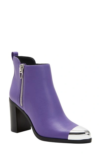 Shop Katy Perry The Zaina Cap Toe Bootie In Violet Light