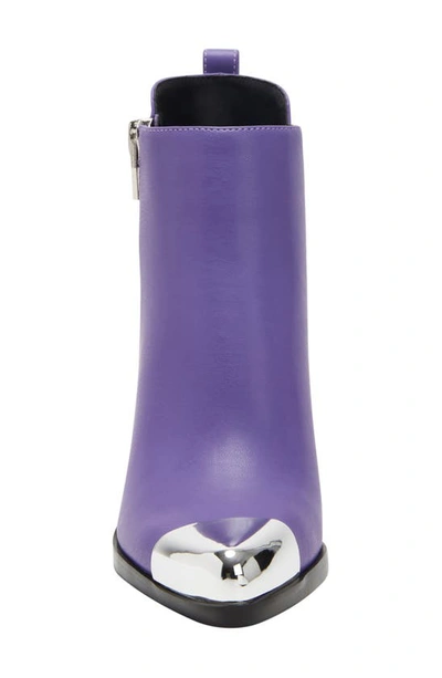 Shop Katy Perry The Zaina Cap Toe Bootie In Violet Light