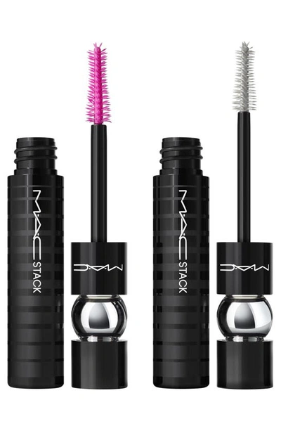 Mac Cosmetics Luxe Layers Macstack Mascara Duo $56 Value