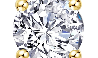 Shop Lafonn Simulated Diamond Solitaire Pendant Necklace In White